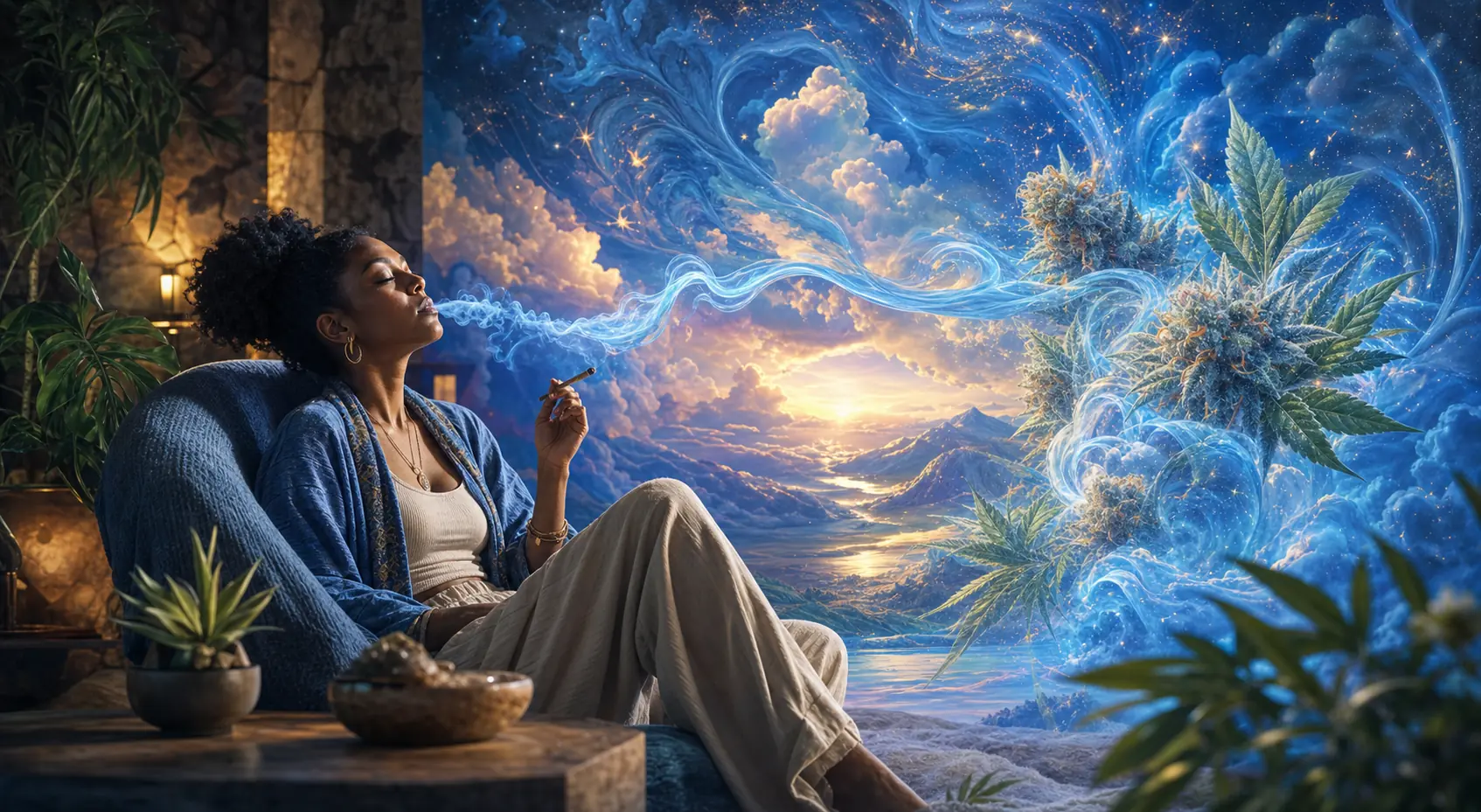 Visual interpretation of Blue Dream user reviews