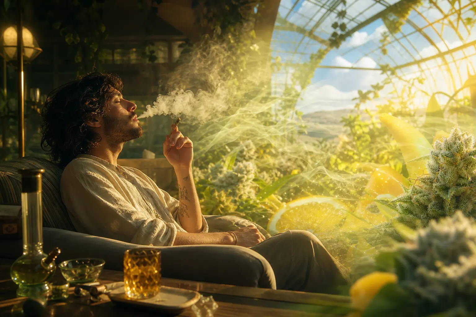 Visual interpretation of Super Lemon Haze user reviews